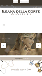 Mobile Screenshot of ileanadellacorte.it